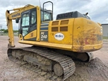 Used Excavator in yard